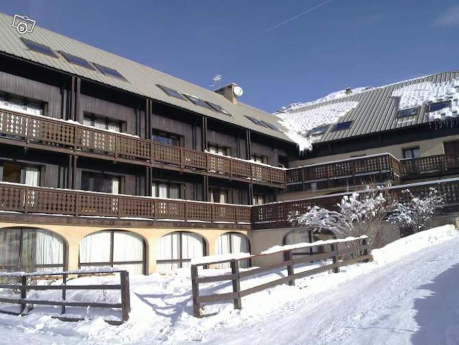 Apartmán Duplex Avec Belle Terrasse Au Pied Des Pistes Vars  Exteriér fotografie