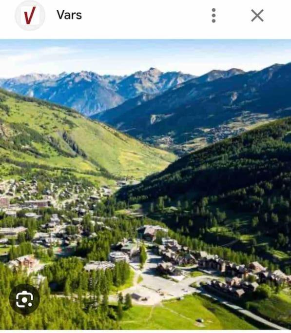 Apartmán Duplex Avec Belle Terrasse Au Pied Des Pistes Vars  Exteriér fotografie